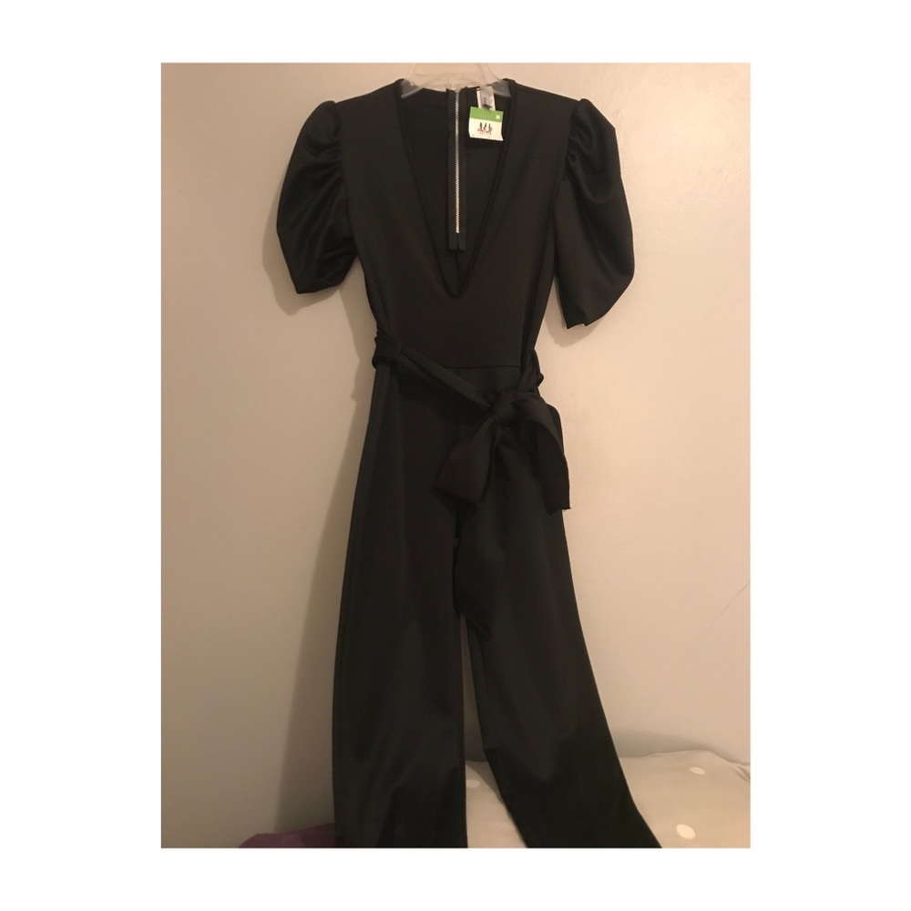 Eien USA beel sleeve open front jumpsuit!